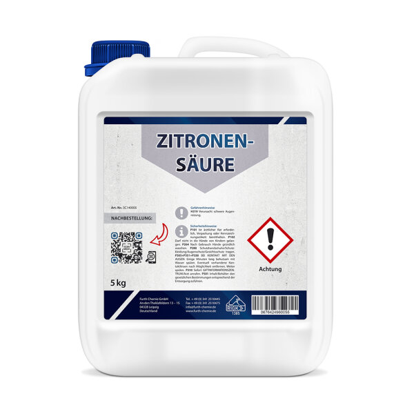 Zitronensäure flüssig 50 % 10 L